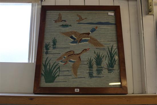 Framed embroidery